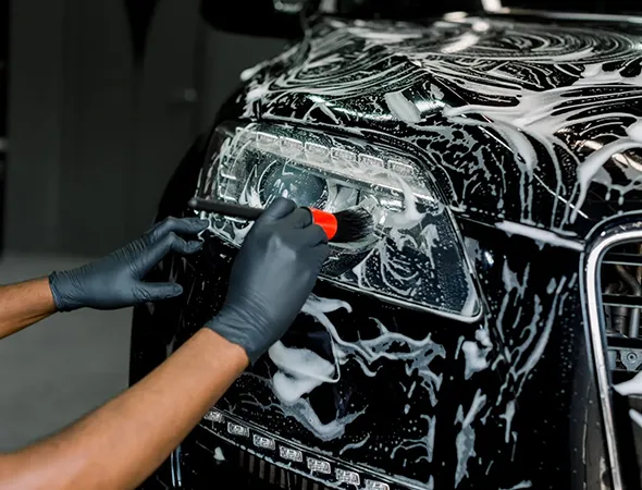 Expert manual hand car wash in Morgan Hill California with detailed cleaning and paint protection.