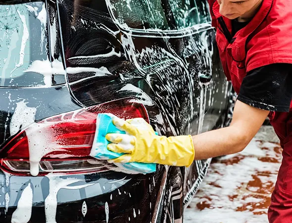 Premium hand car wash in Fremont California with detailed cleaning, paint-safe drying, and optional waxing.